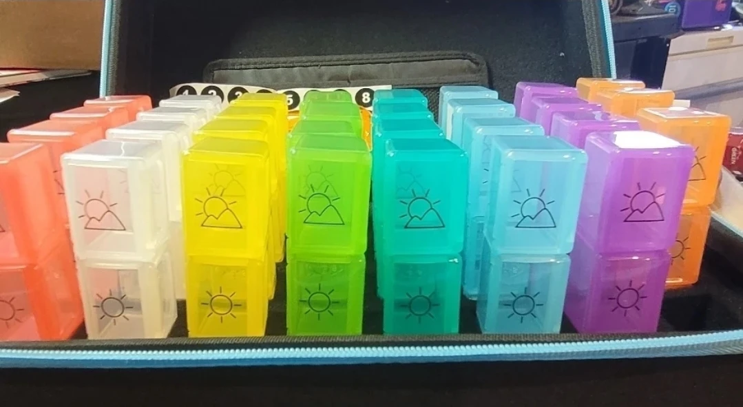 New Portable Pill Organizer Case - photo 2