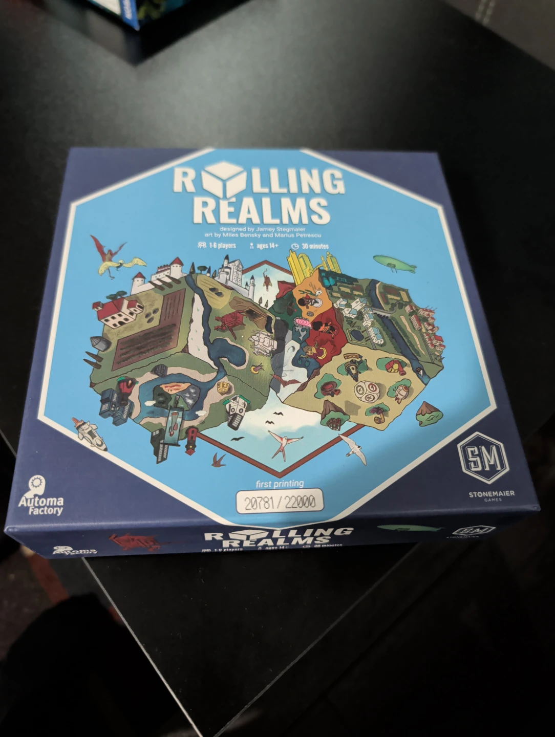 Rolling Realms Board Game - First Printing