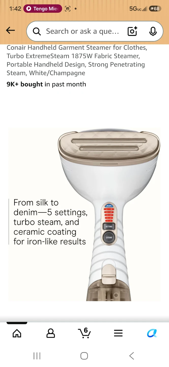 Conair Turbo ExtremeSteam 1875W Handheld Fabric Steamer - photo 4