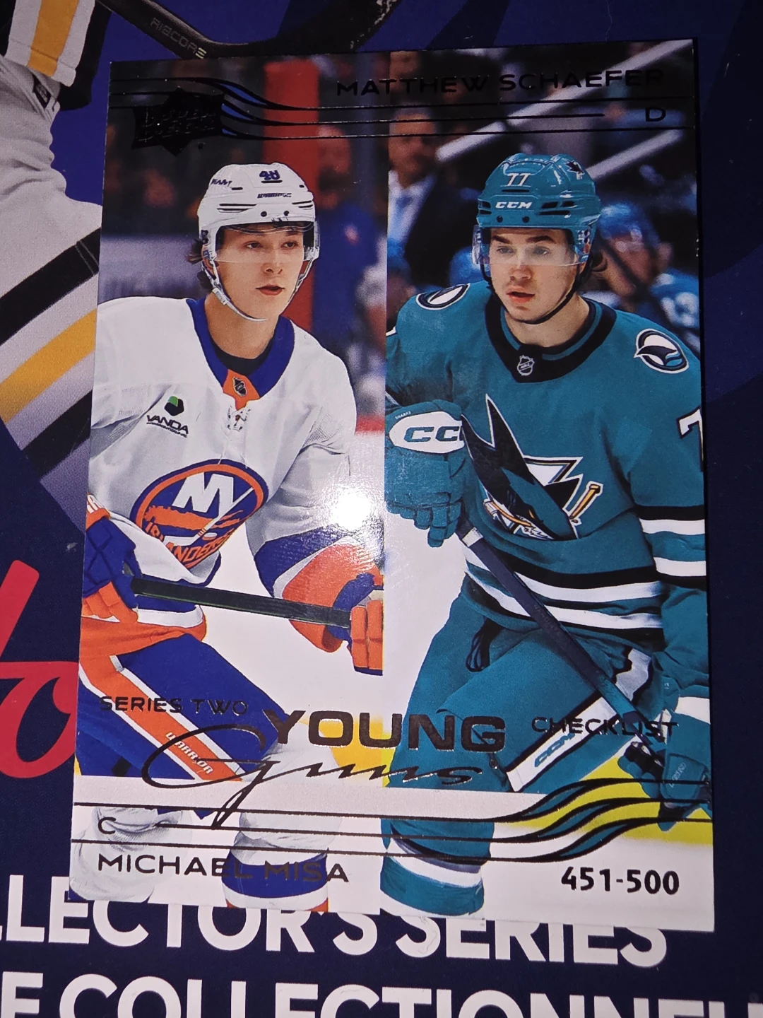Young Guns Schaffer and Misa Card