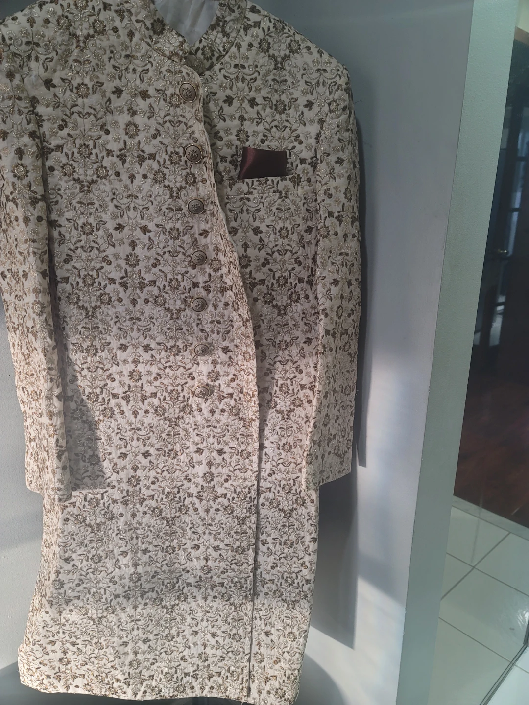 Men's Embroidered Sherwani - photo 2