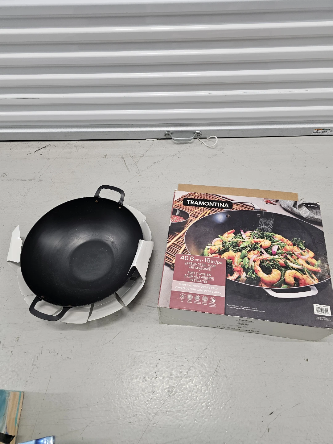 Tramontina 16" Carbon Steel Wok