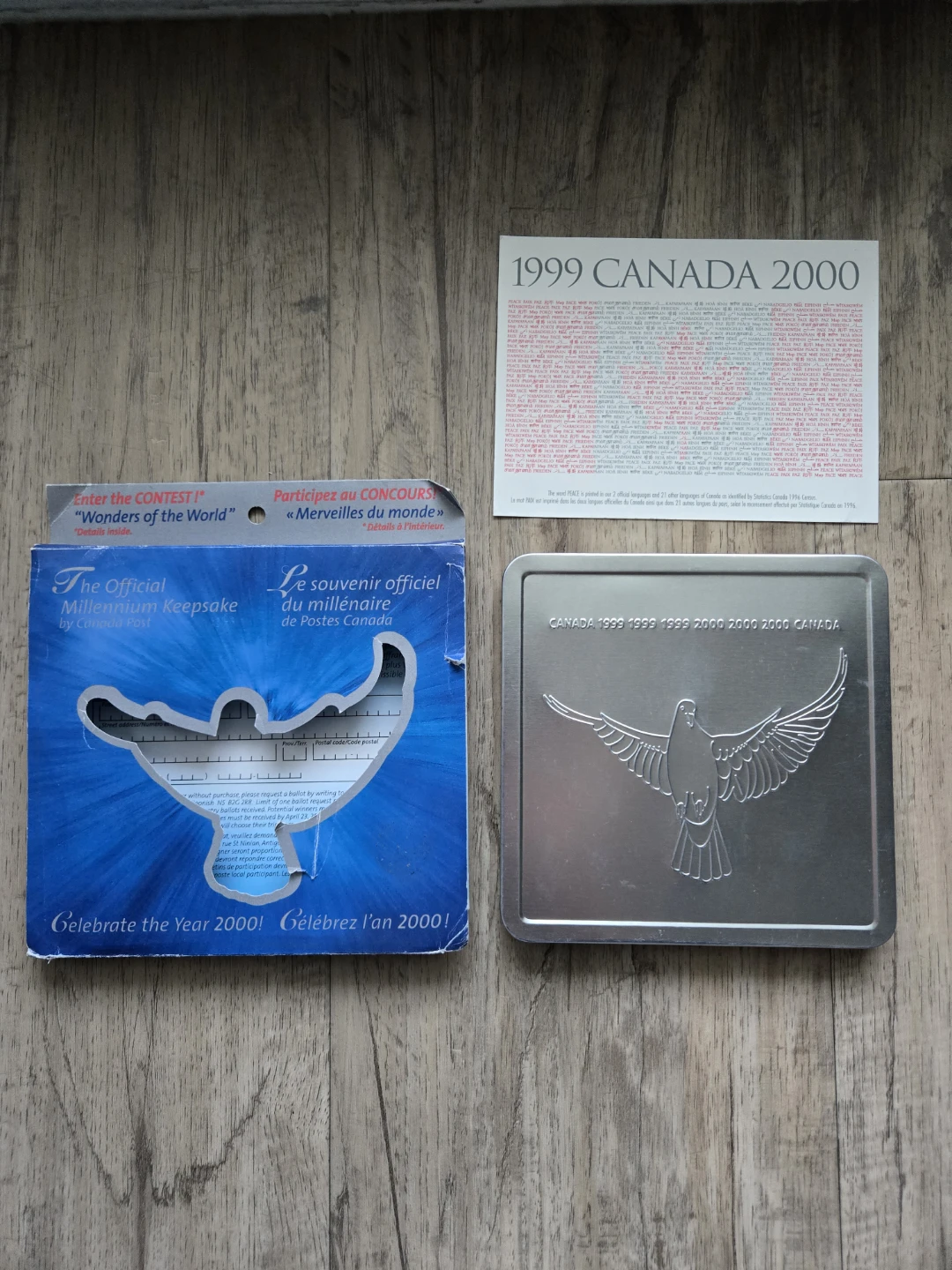 Canada Post Millennium Keepsake & Stamp Collection