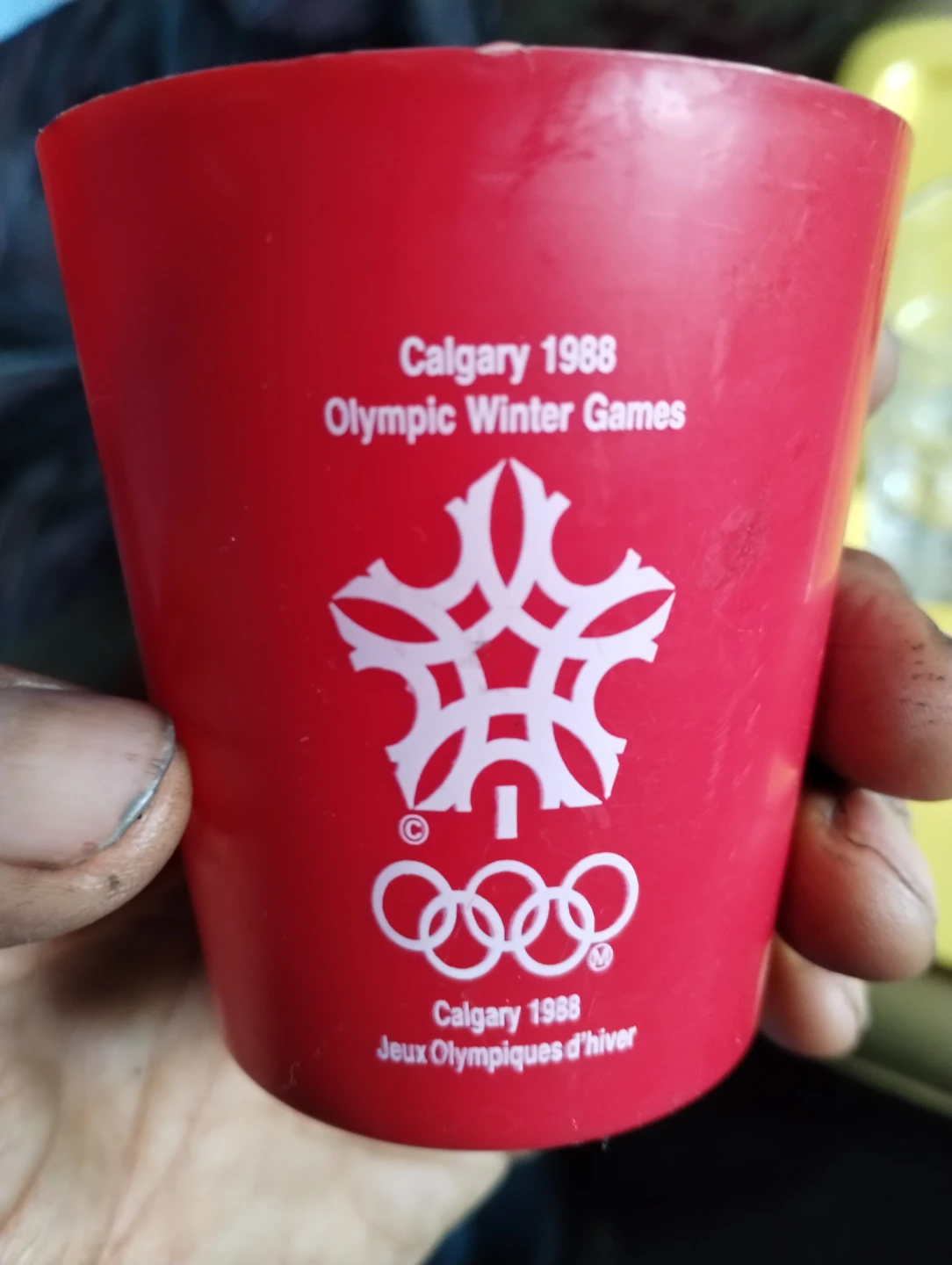 Calgary 1988 Olympic Winter Games Commemorative candle holders