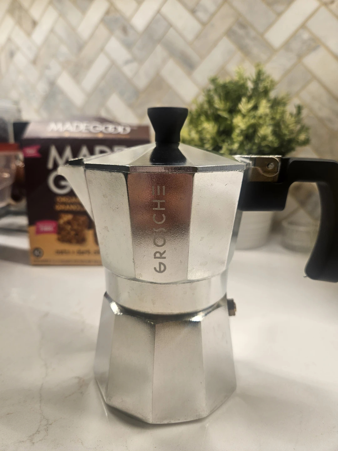 GROSCHE Milano Stovetop Espresso Maker