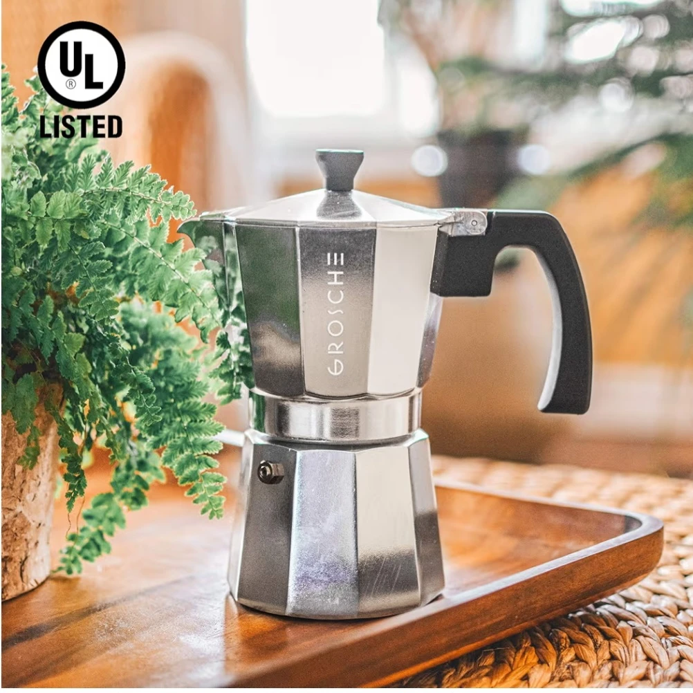 GROSCHE Milano Stovetop Espresso Maker - photo 3