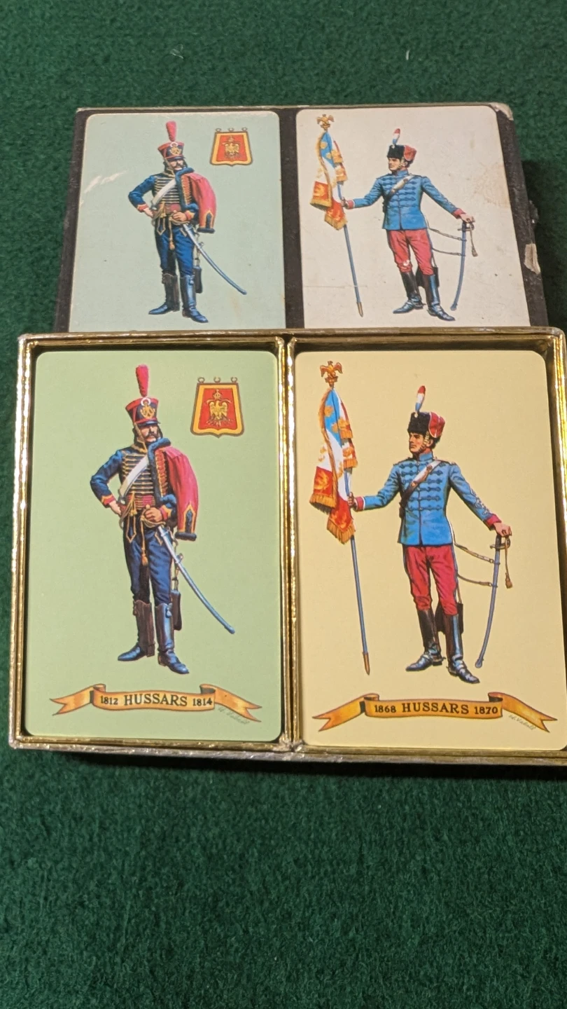 Playing Cards - 1812 & 1870 Hussars