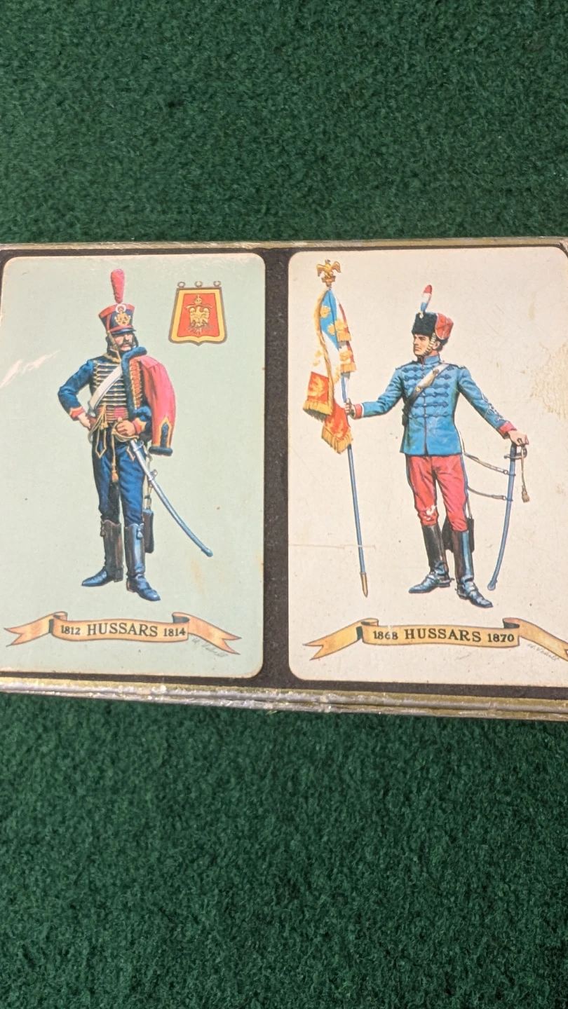 Playing Cards - 1812 & 1870 Hussars - photo 2