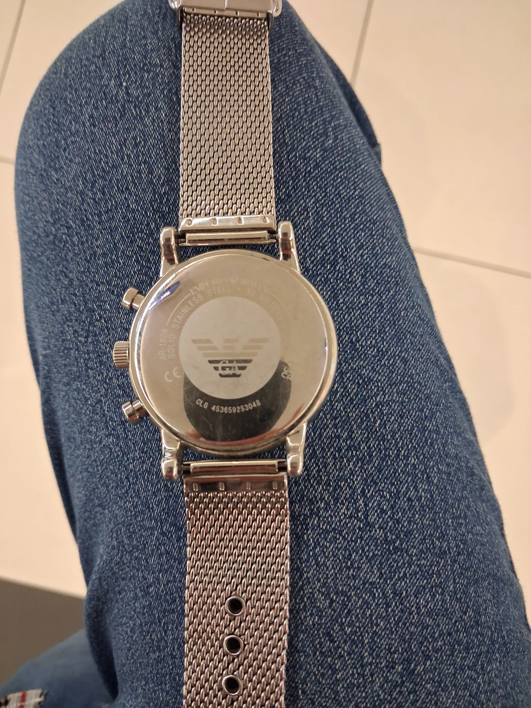 Emporio Armani Men's Stainless Steel Mesh Watch - photo 3