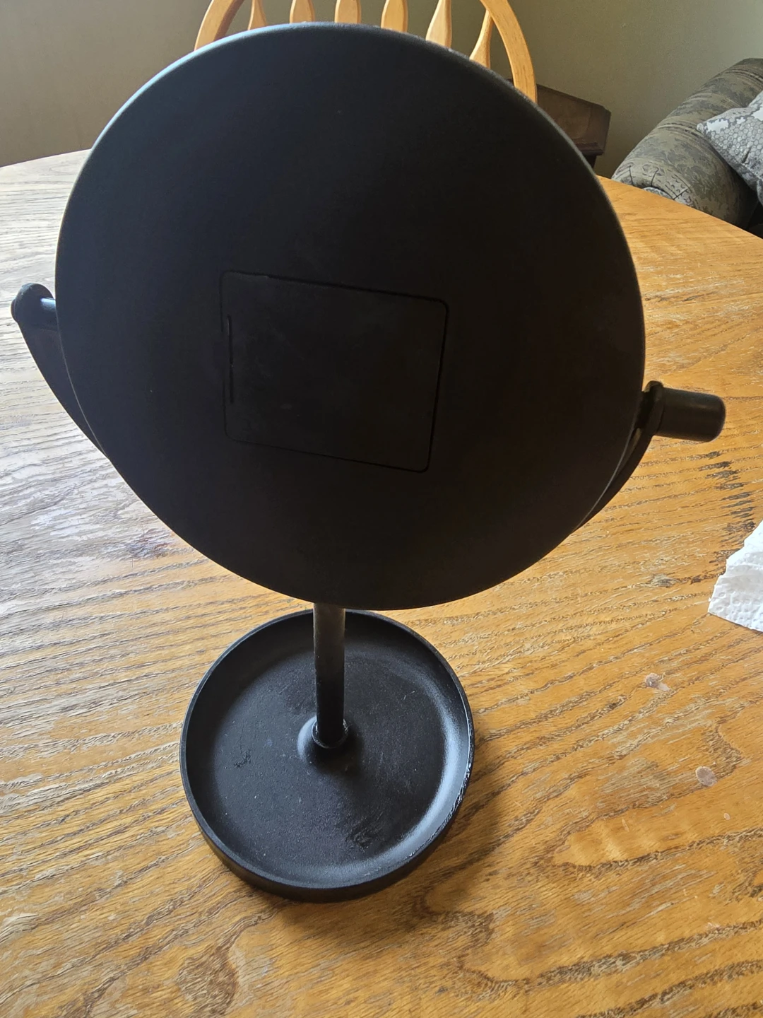 Black LED Makeup Mirror - photo 3