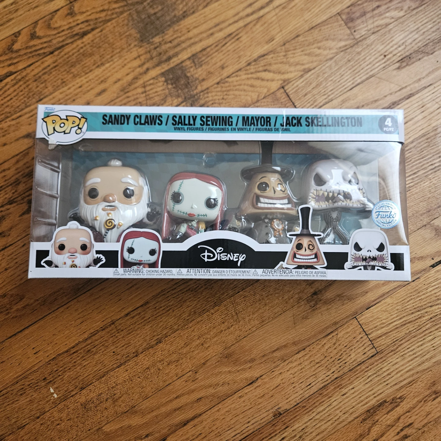 Funko Pop! The Nightmare Before Christmas 4-Pack