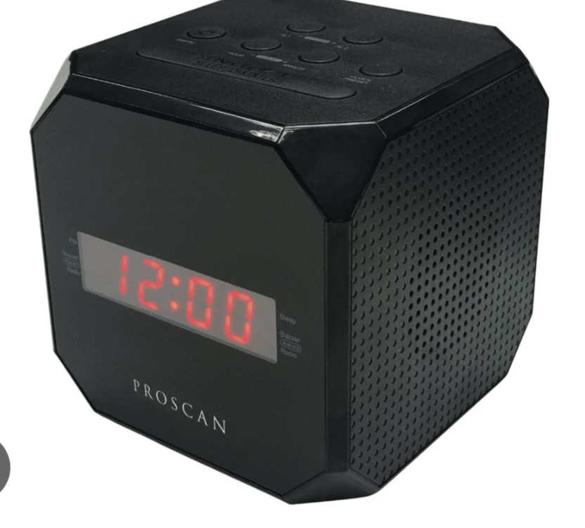 Proscan Digital Alarm Clock Radio
