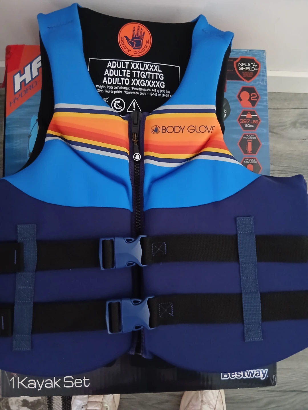 Kakay , Body Glove Adult Life Jacket - L/XL & XXL/XXXL - photo 3
