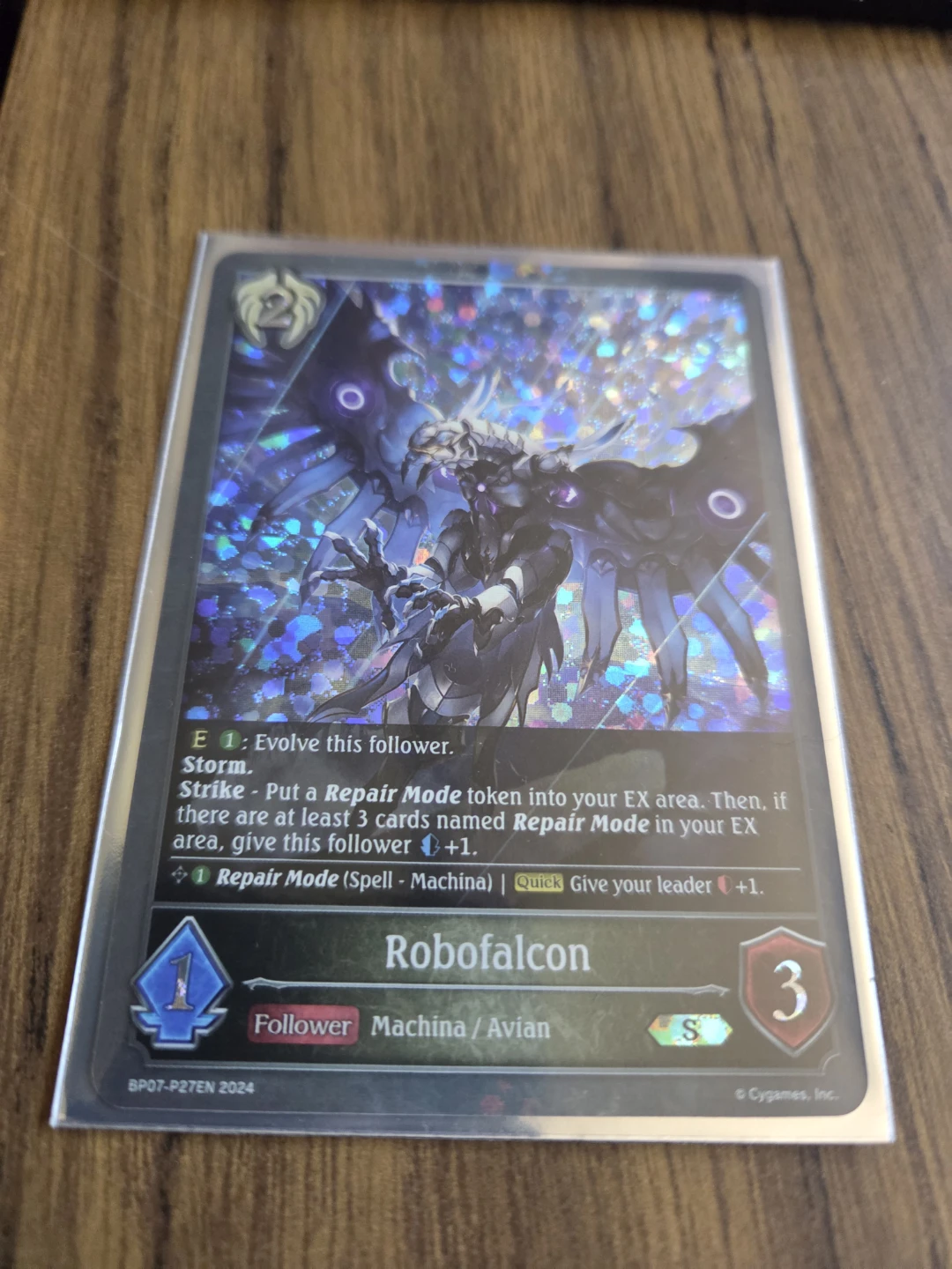 Shadowverse Evolve Robofalcon Trading Card