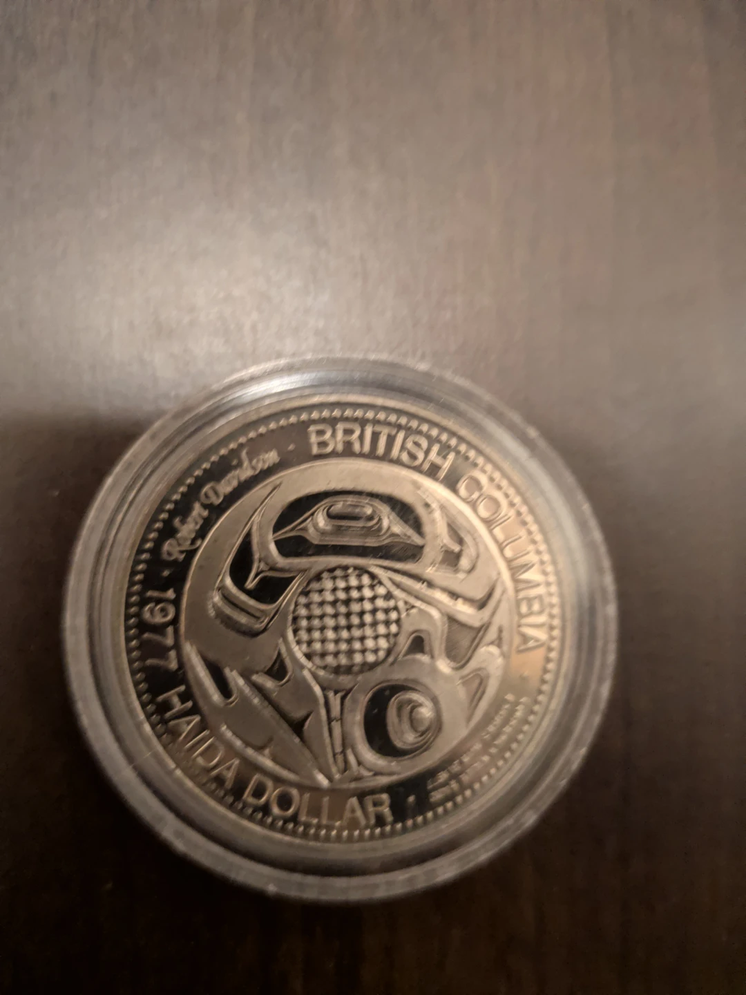 British Columbia Haida Dollar Commemorative Coin