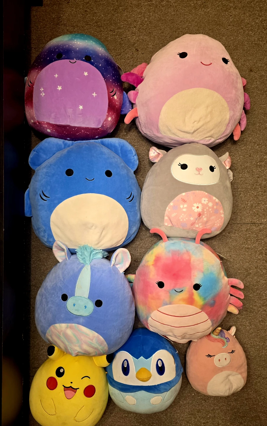 Lot of 8 Squishmallows Plush Toys