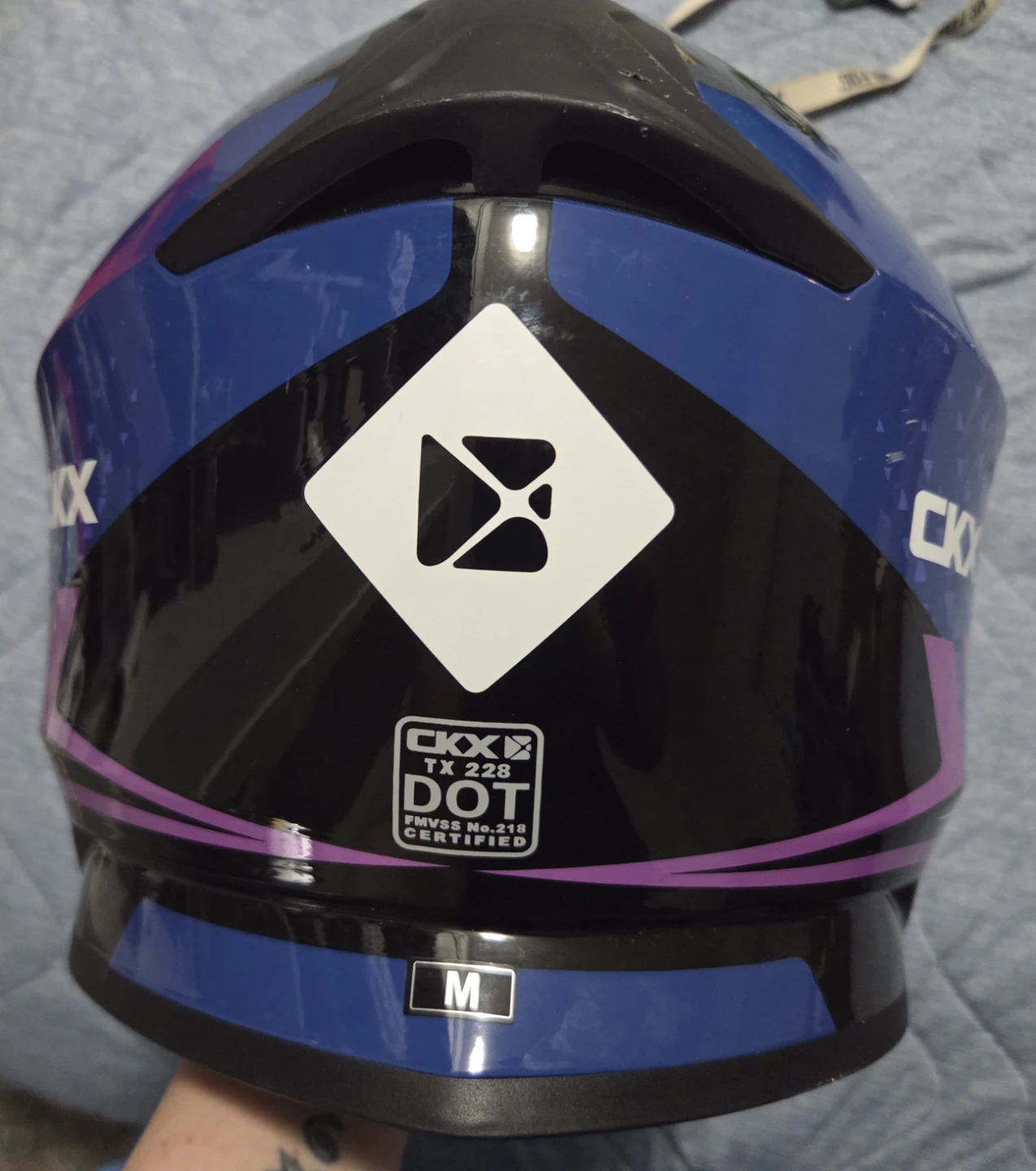 CKX Motorcycle Helmet - Size M - photo 3