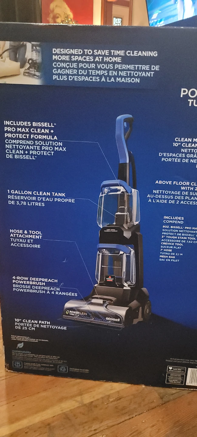 Bissell PowerClean Turbo Pet XL Carpet Cleaner - photo 3