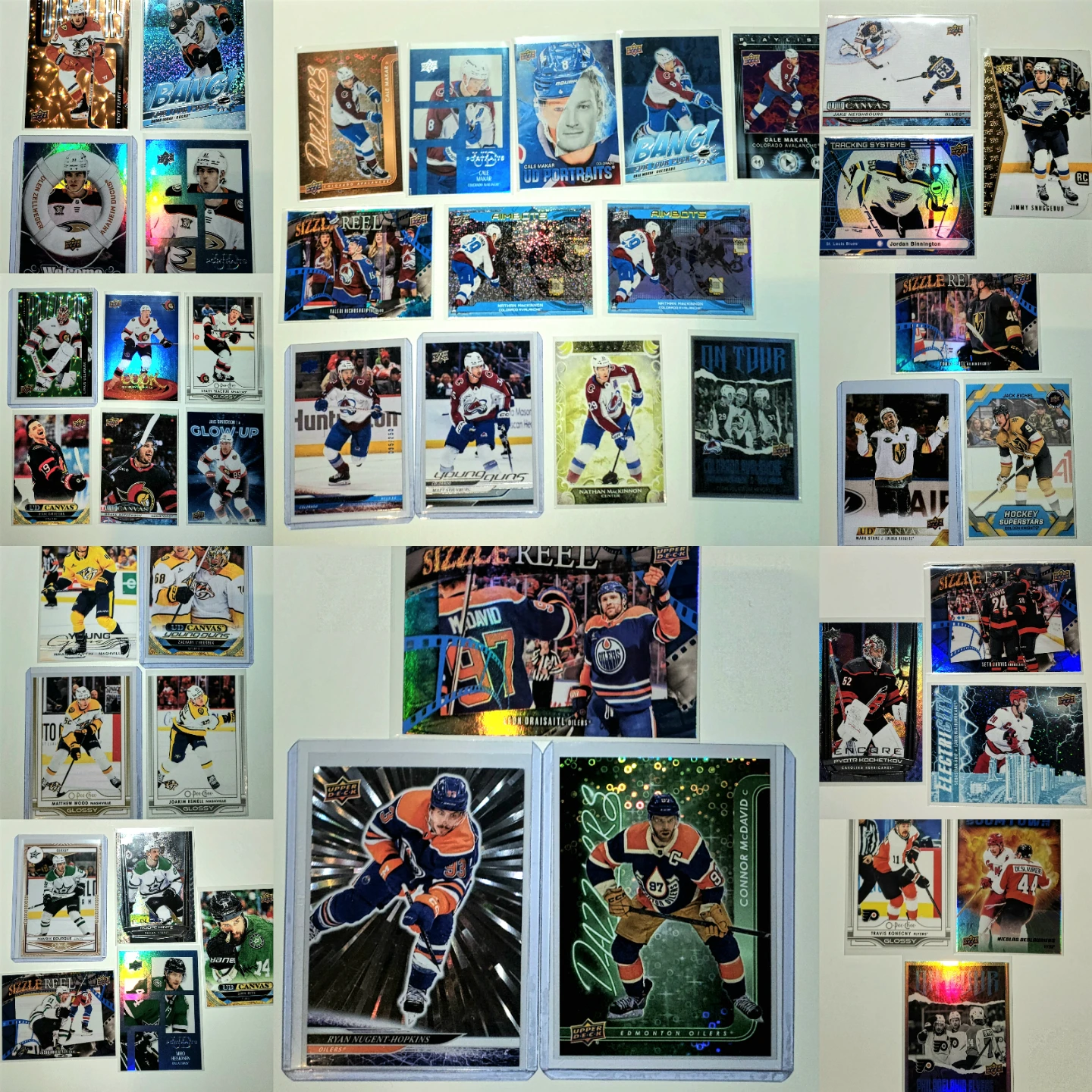 Pick Up 290+ Hockey Card Lot New 120 Inserts/Rookies/Parallels - photo 2