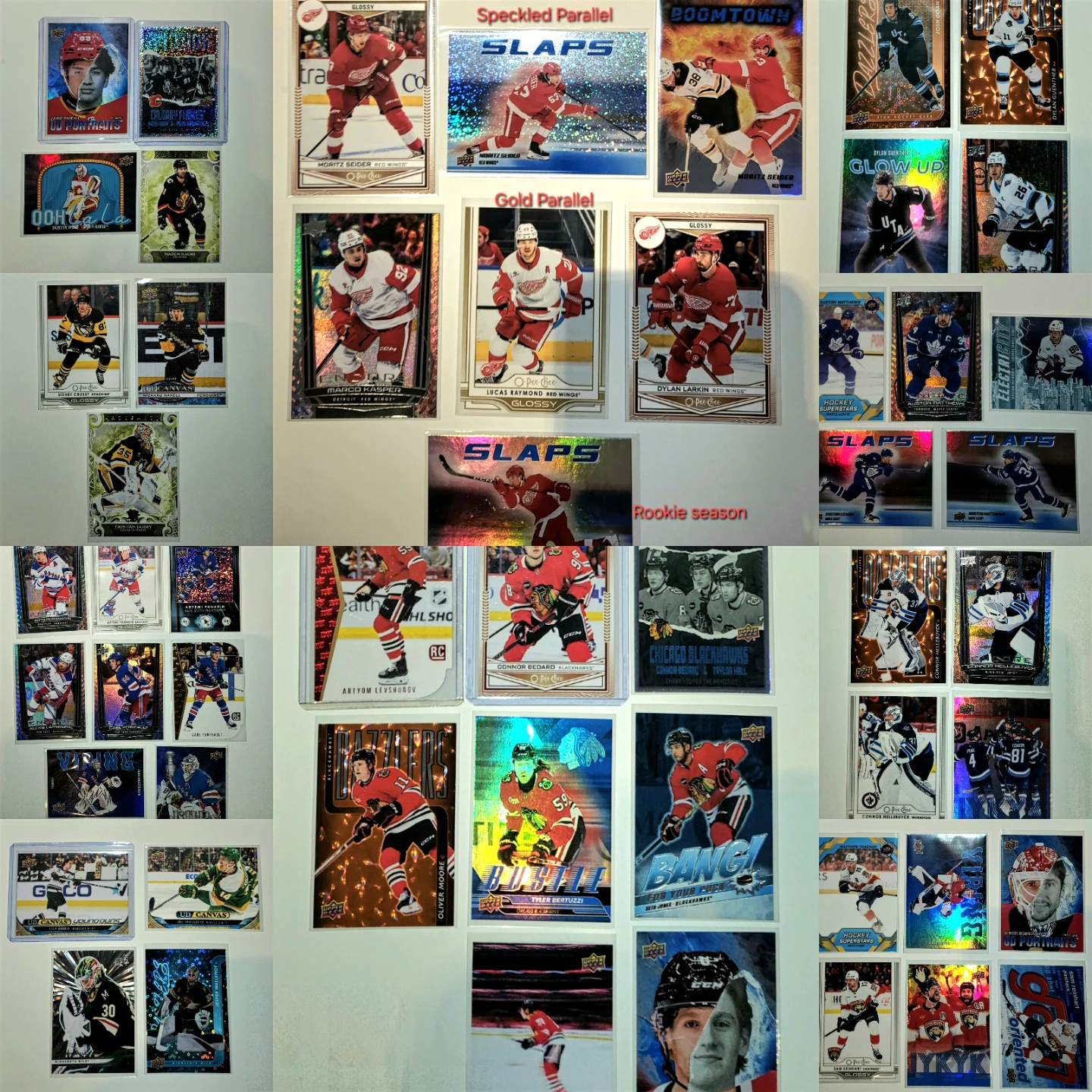 Pick Up 290+ Hockey Card Lot New 120 Inserts/Rookies/Parallels - photo 4