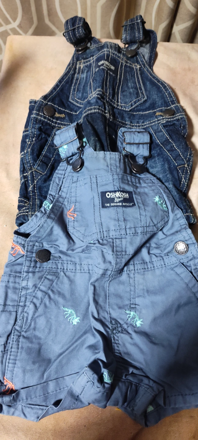 OshKosh B'gosh Baby Overalls (2 Pairs) Size 3months