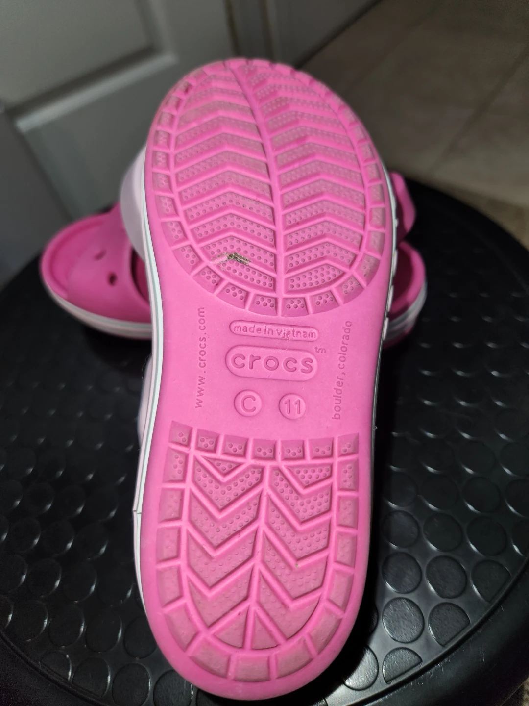 Kids Crocs Sandals Size 11 Pink