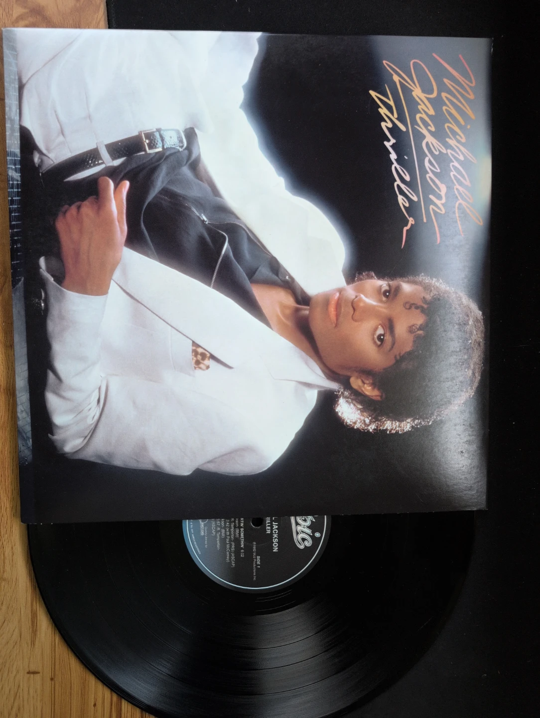 Michael Jackson Thriller Vinyl Record