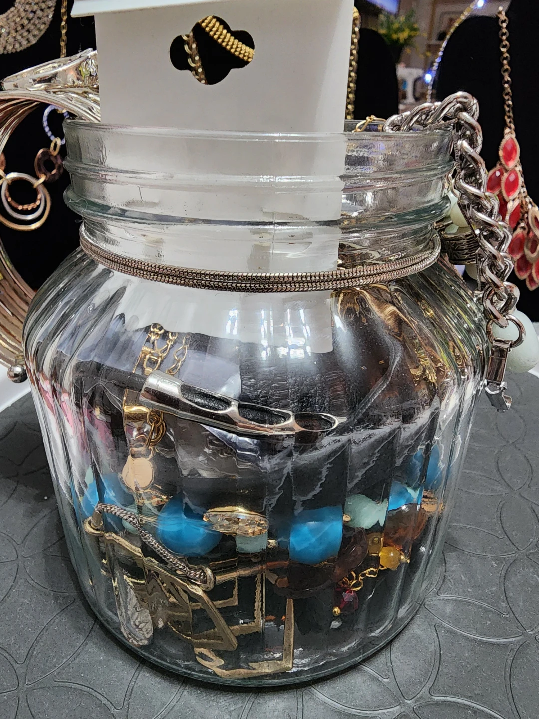 Assorted Bangles and Bracelets in Jar - photo 3