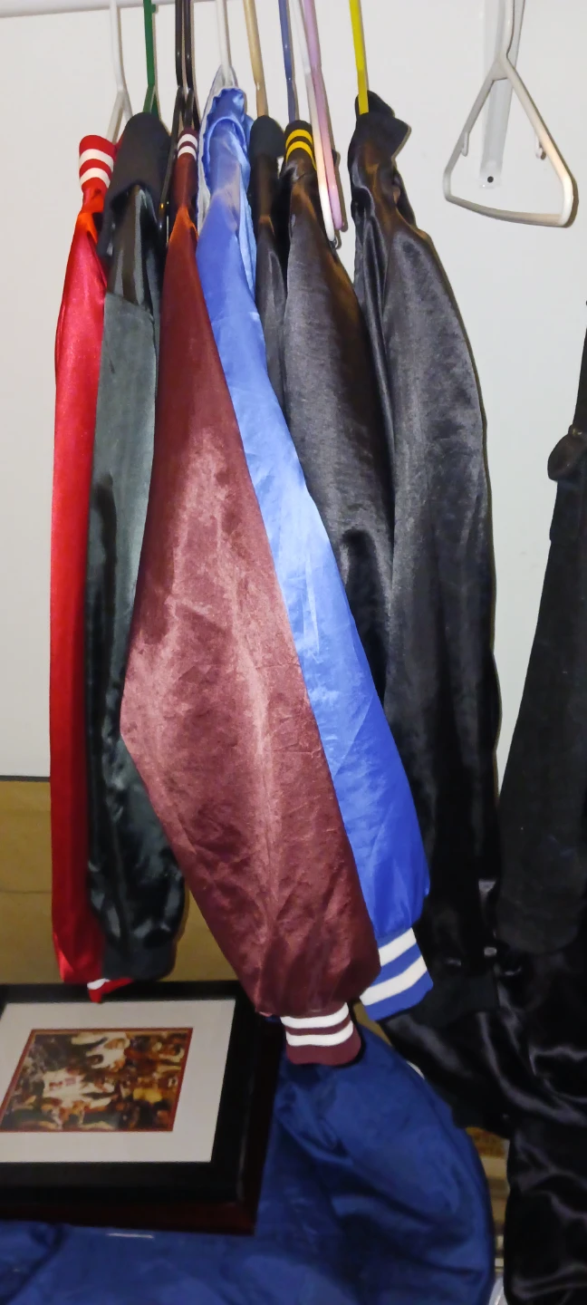 Satin Bomber Jackets - Mixed Colors