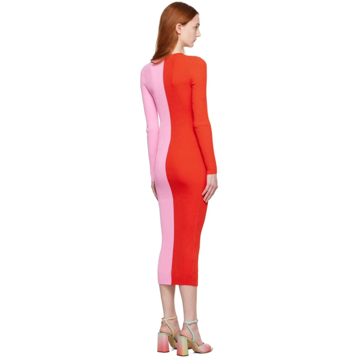 Staud Shoko Colorblock Sweater Dress - photo 3