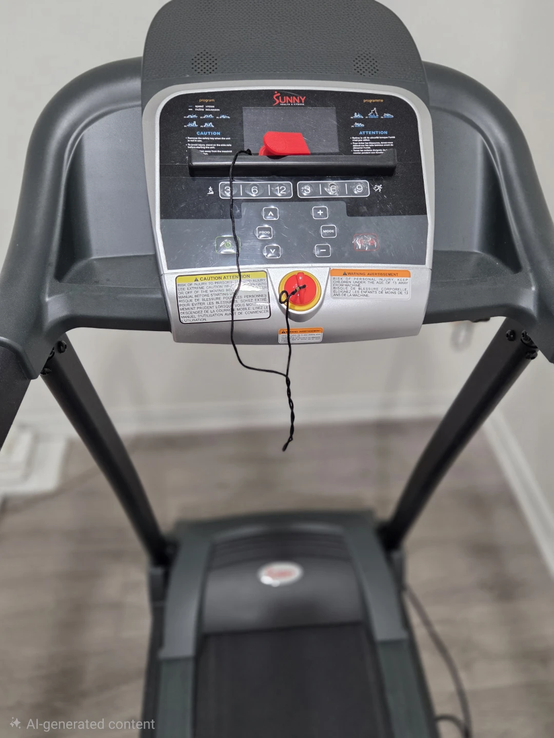 Sunny Health & Fitness Treadmill TM100 - photo 3