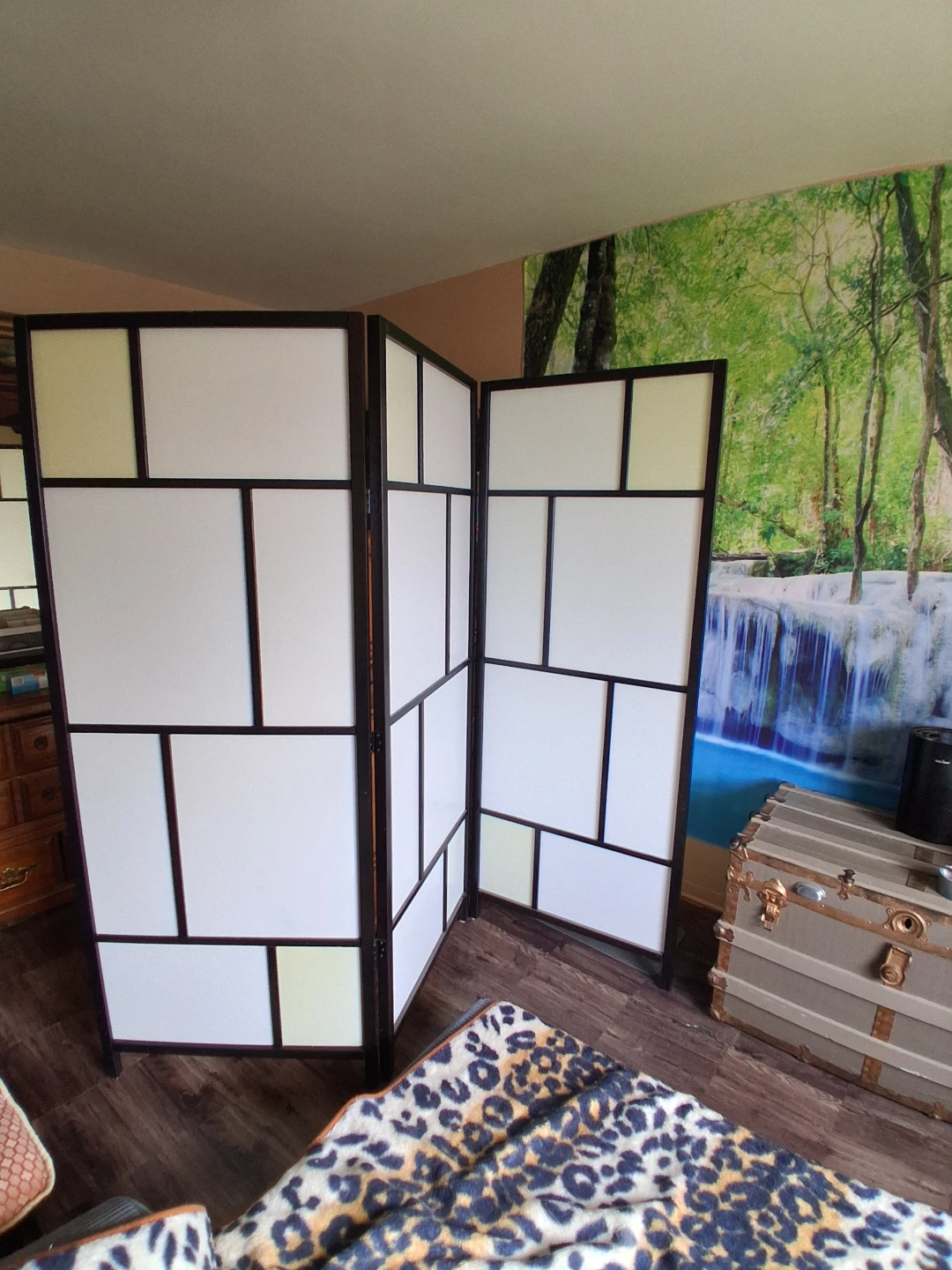 3-Panel Room Divider Screen