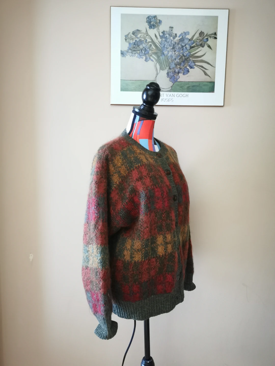 Vintage Susan Bristol Mohair Blend Sweater Jacket - photo 3