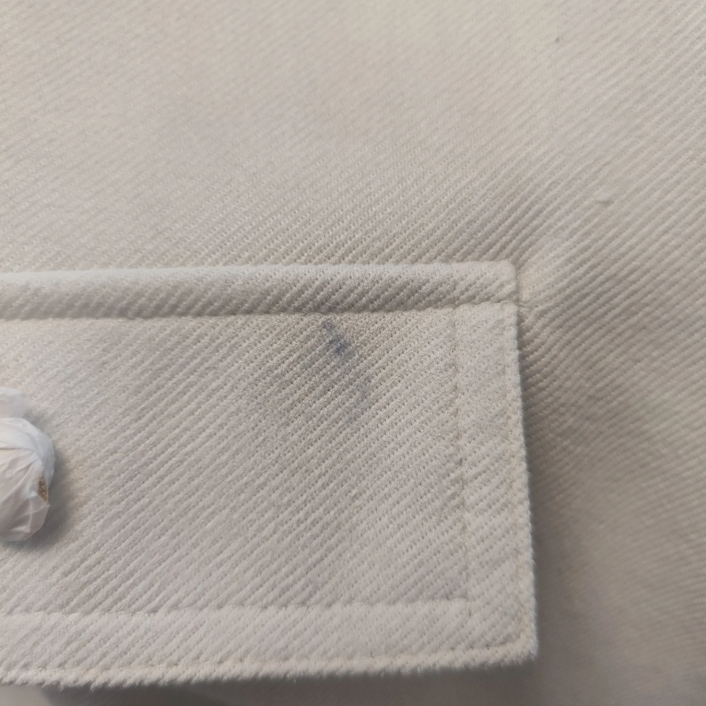 ZARA Cream Short Sleeve Dress with Pockets - photo 3