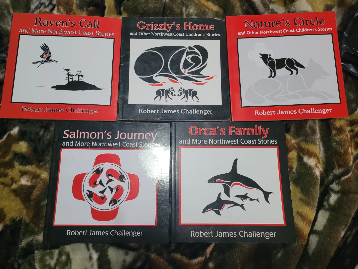 Set of 5 Northwest Coast Stories Books
