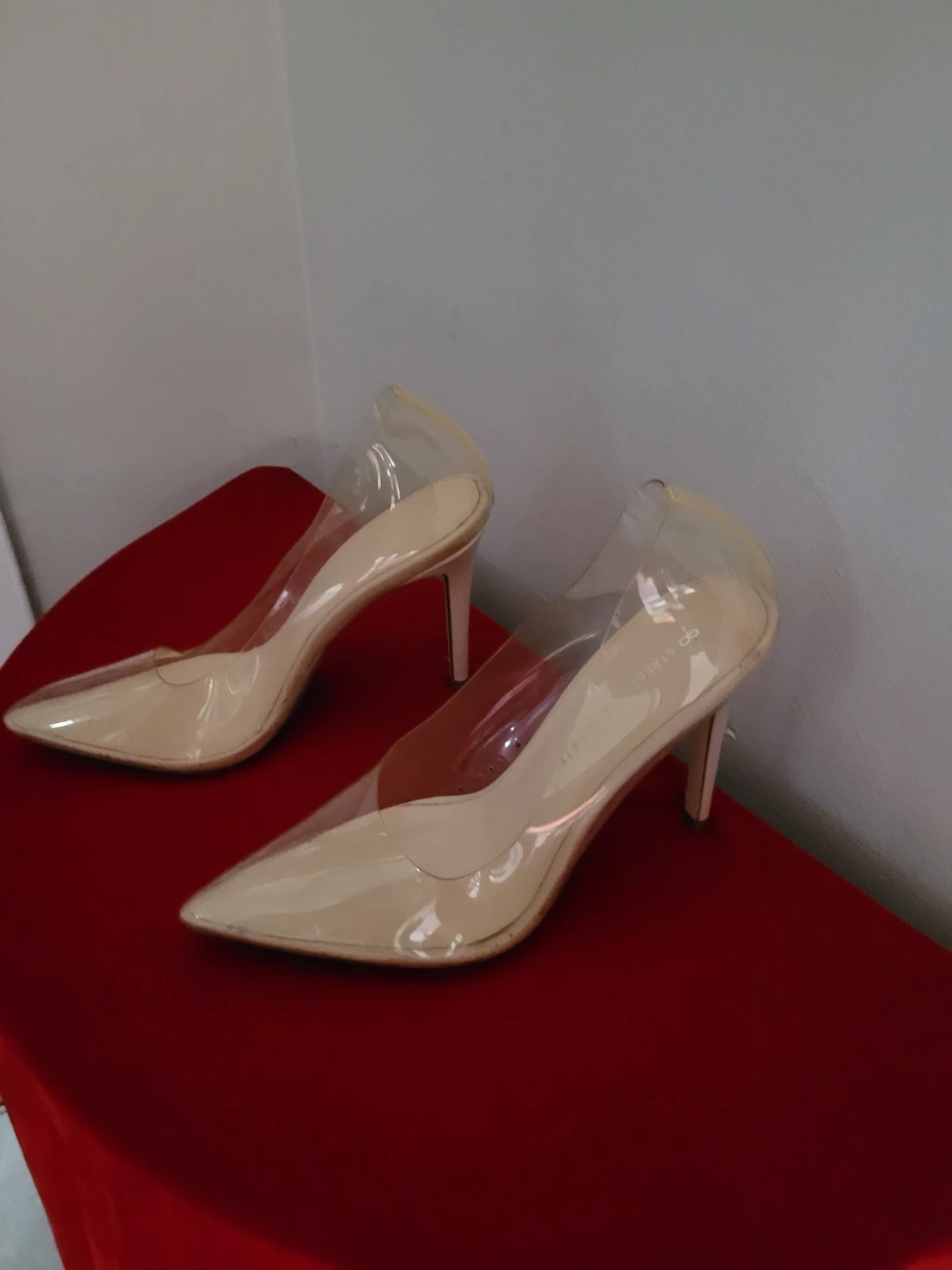 GO Streetwear Society Clear Heel Pumps