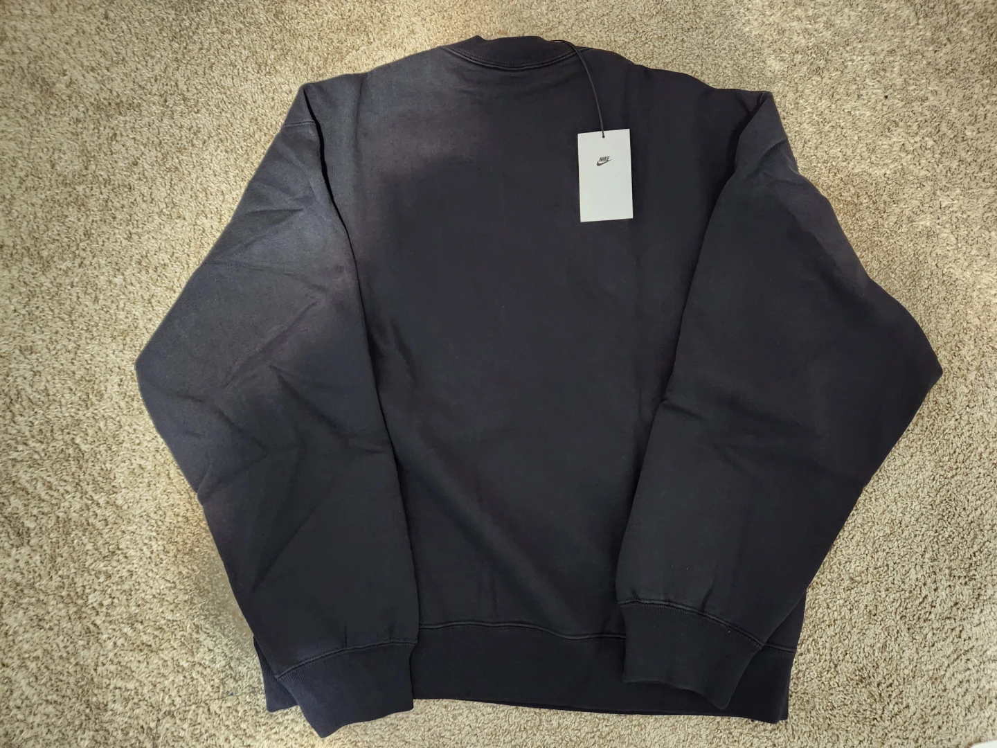Nike x Stussy Black Crewneck Sweatshirt - photo 3