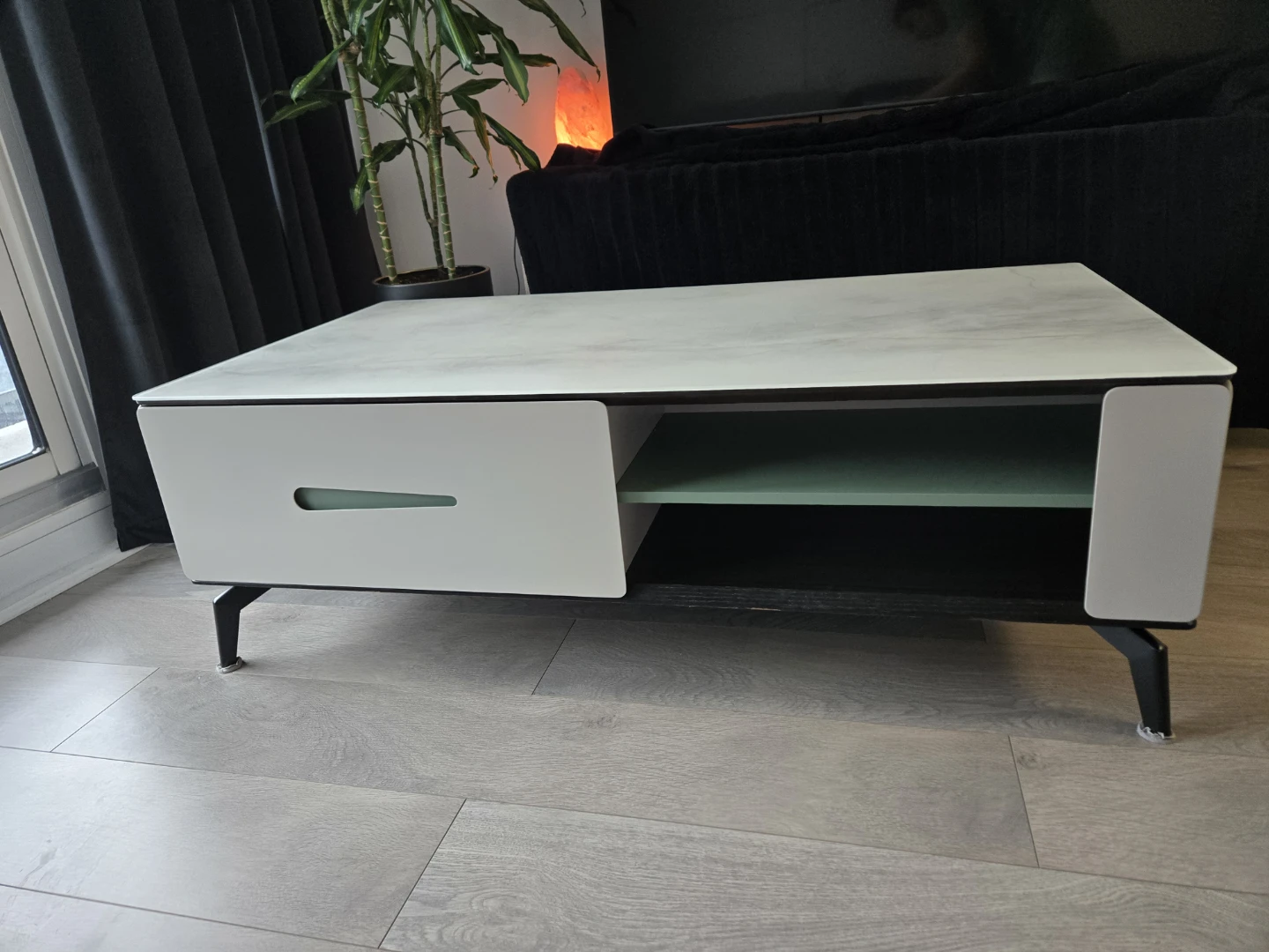 Modern Coffee Table with Drawer - photo 2