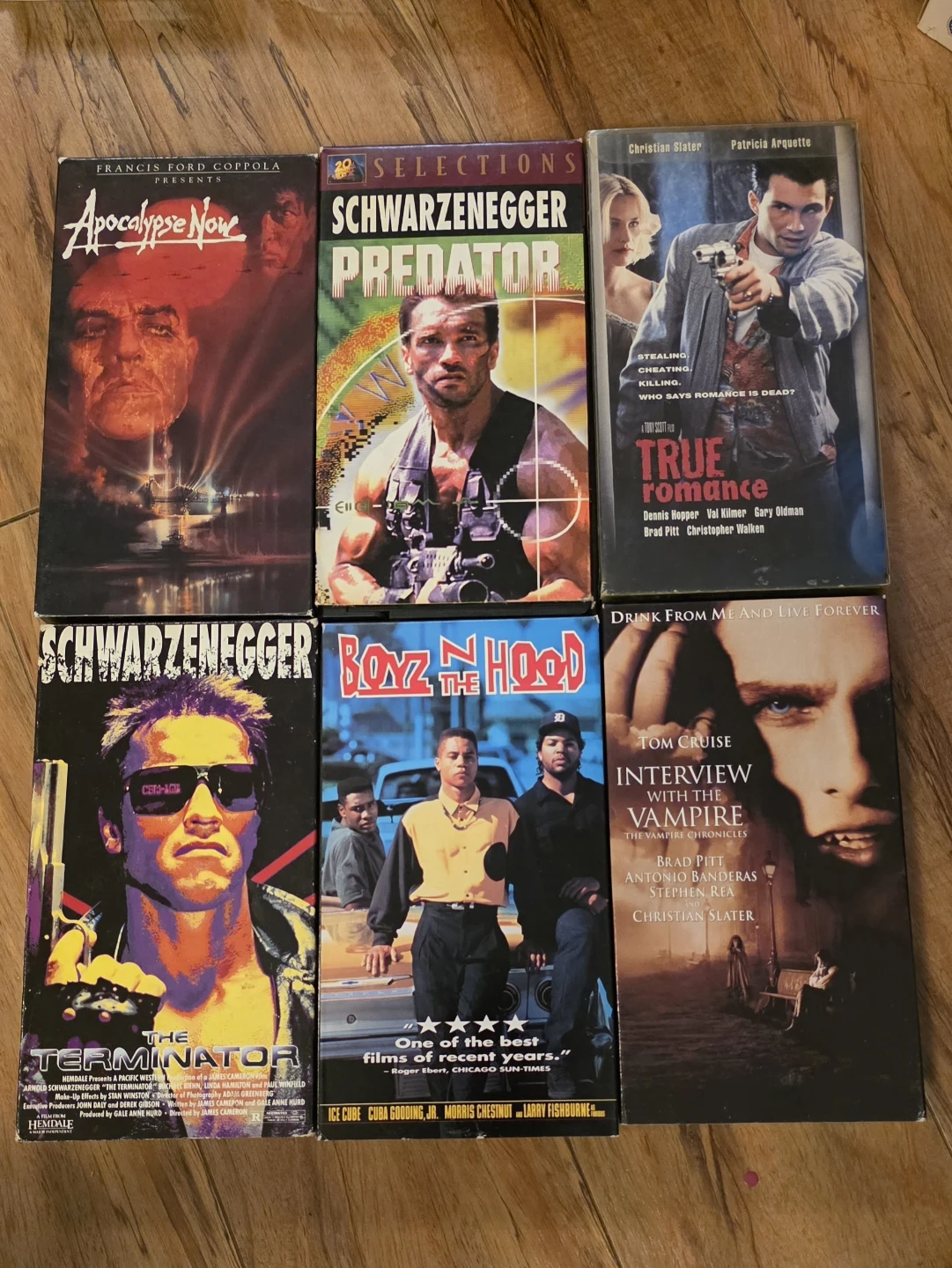 Collection of 6 VHS movies 🎬