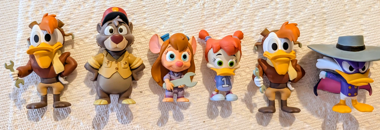 Disney DuckTales & Chip 'n Dale Rescue Rangers Figurines - photo 2