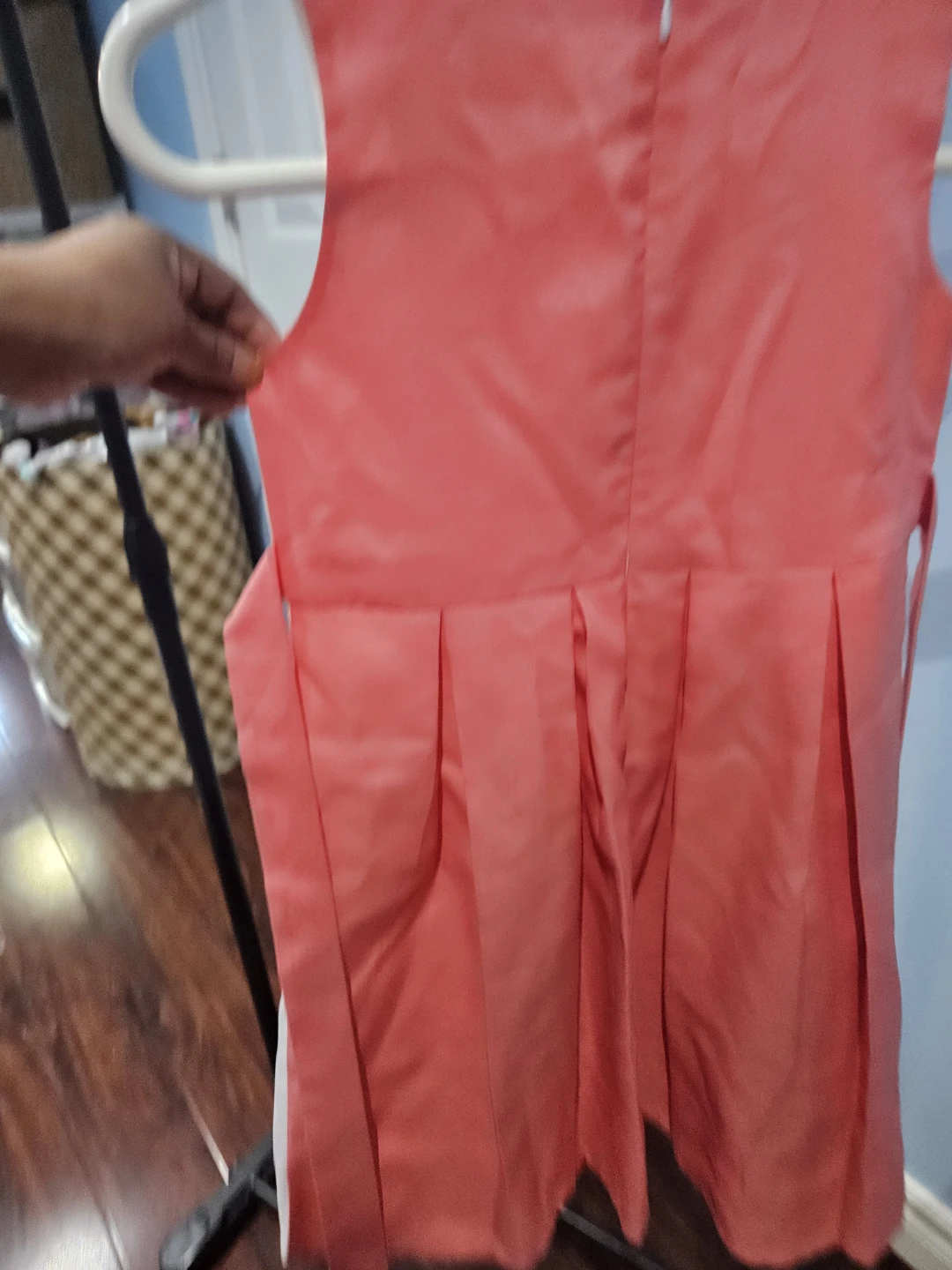 Girls' Two-Tone Dress with Bow - photo 4
