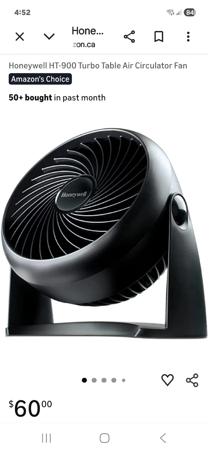 Honeywell Fan - photo 2