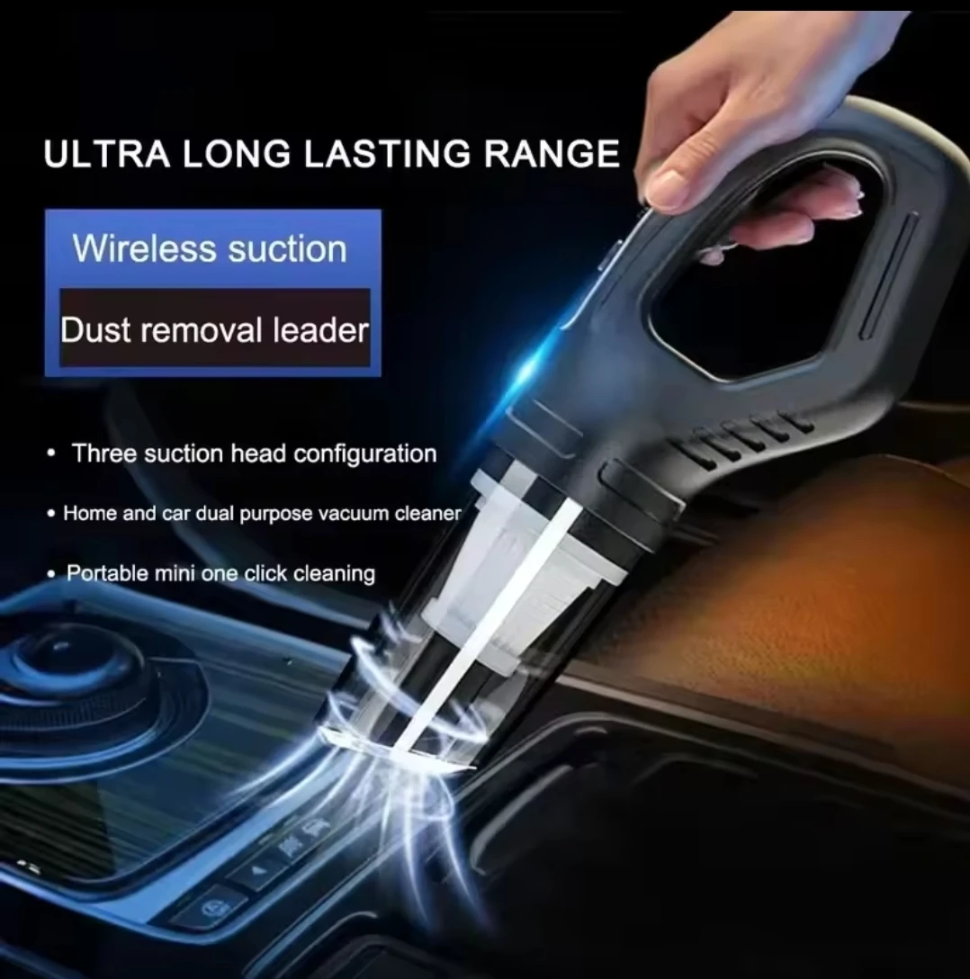 Wireless Mini Vacuum Cleaner, Powerful Suction  USB Rechargeable - photo 4