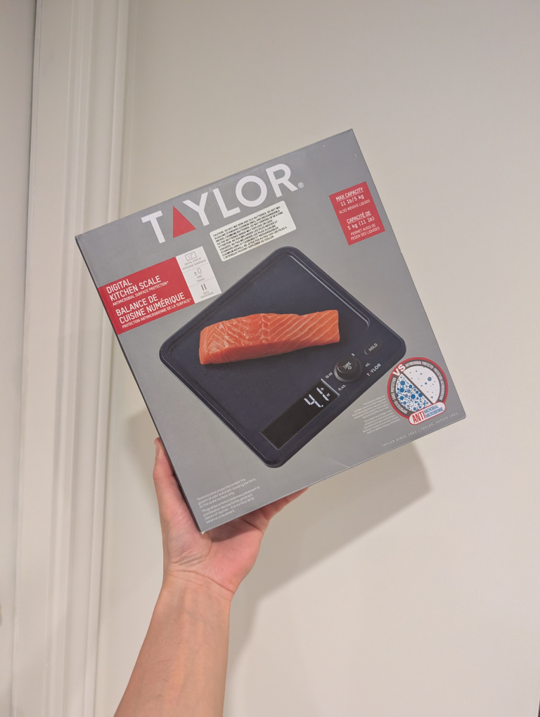 Taylor Digital Kitchen Scale w/ Antimicrobial Surface