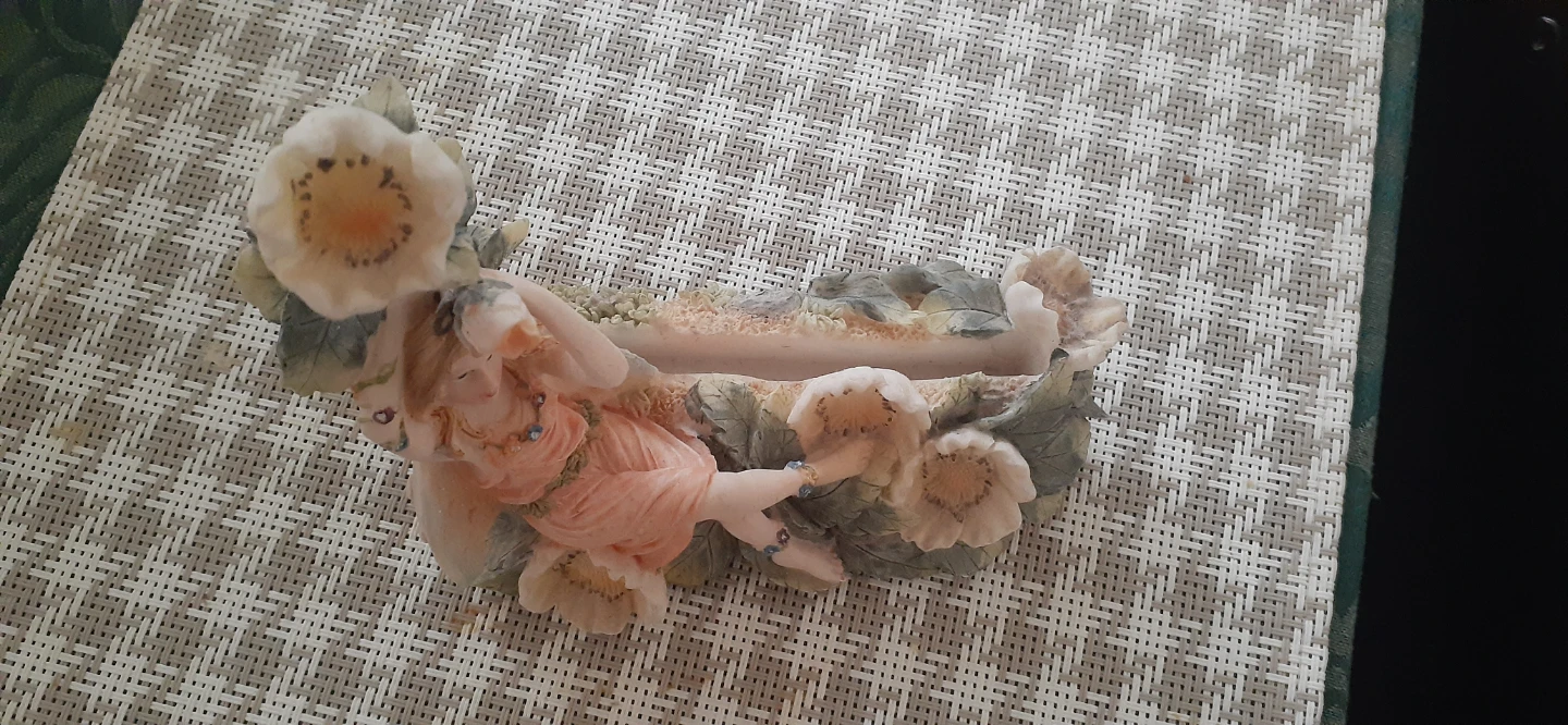 Fairy and Flower Decorative Tray