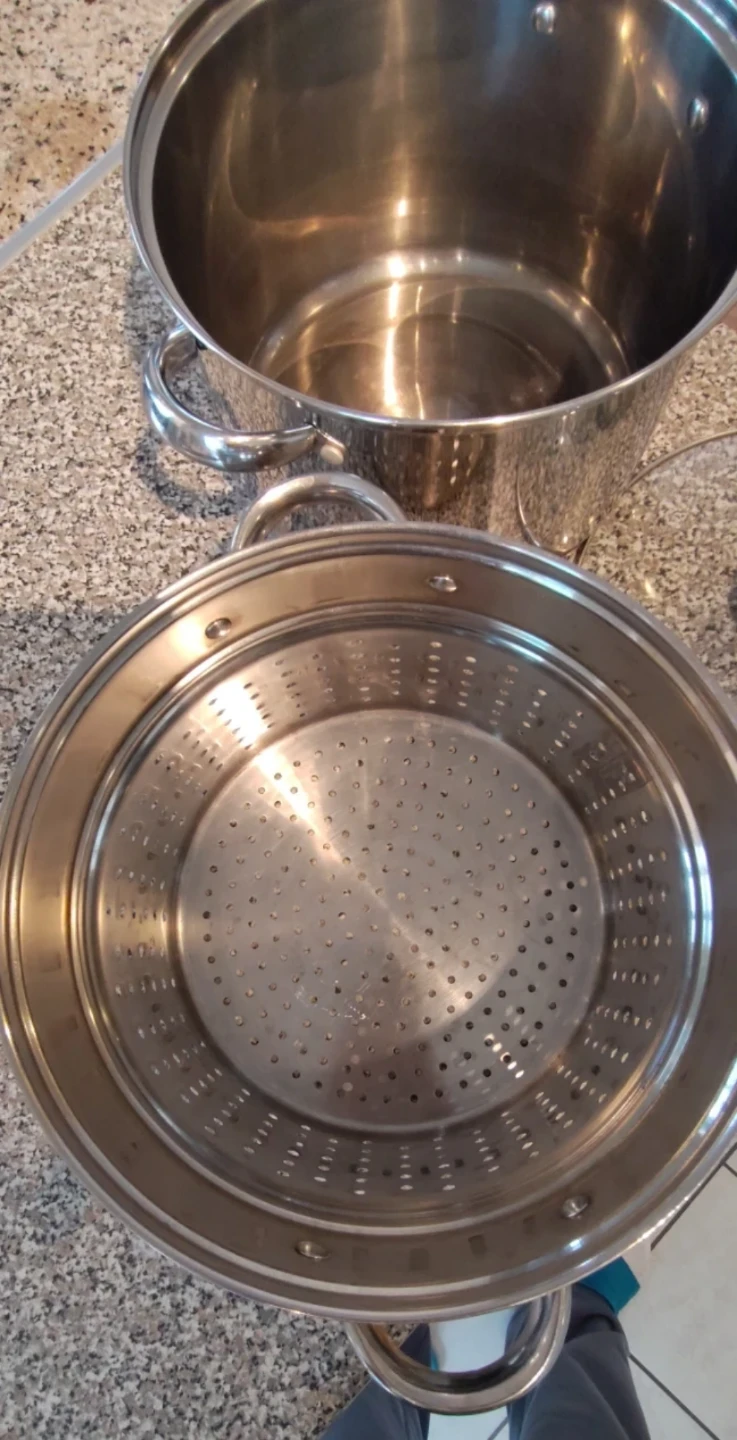 Stainless Steel Steamer Pot with Lid - photo 3