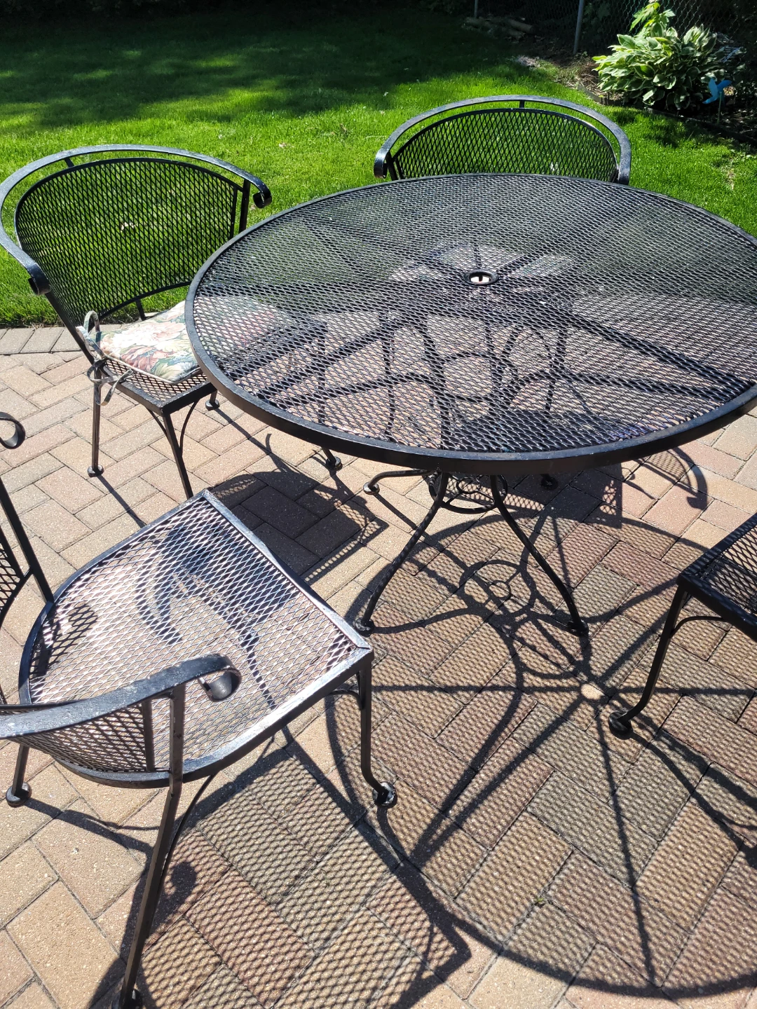 Iron Patio Set
