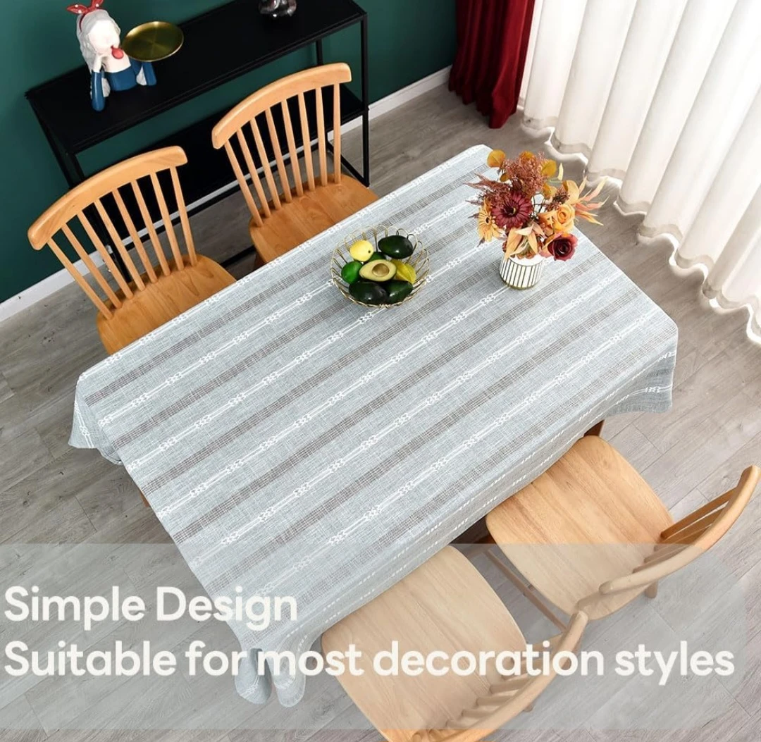Striped Tablecloth - photo 3