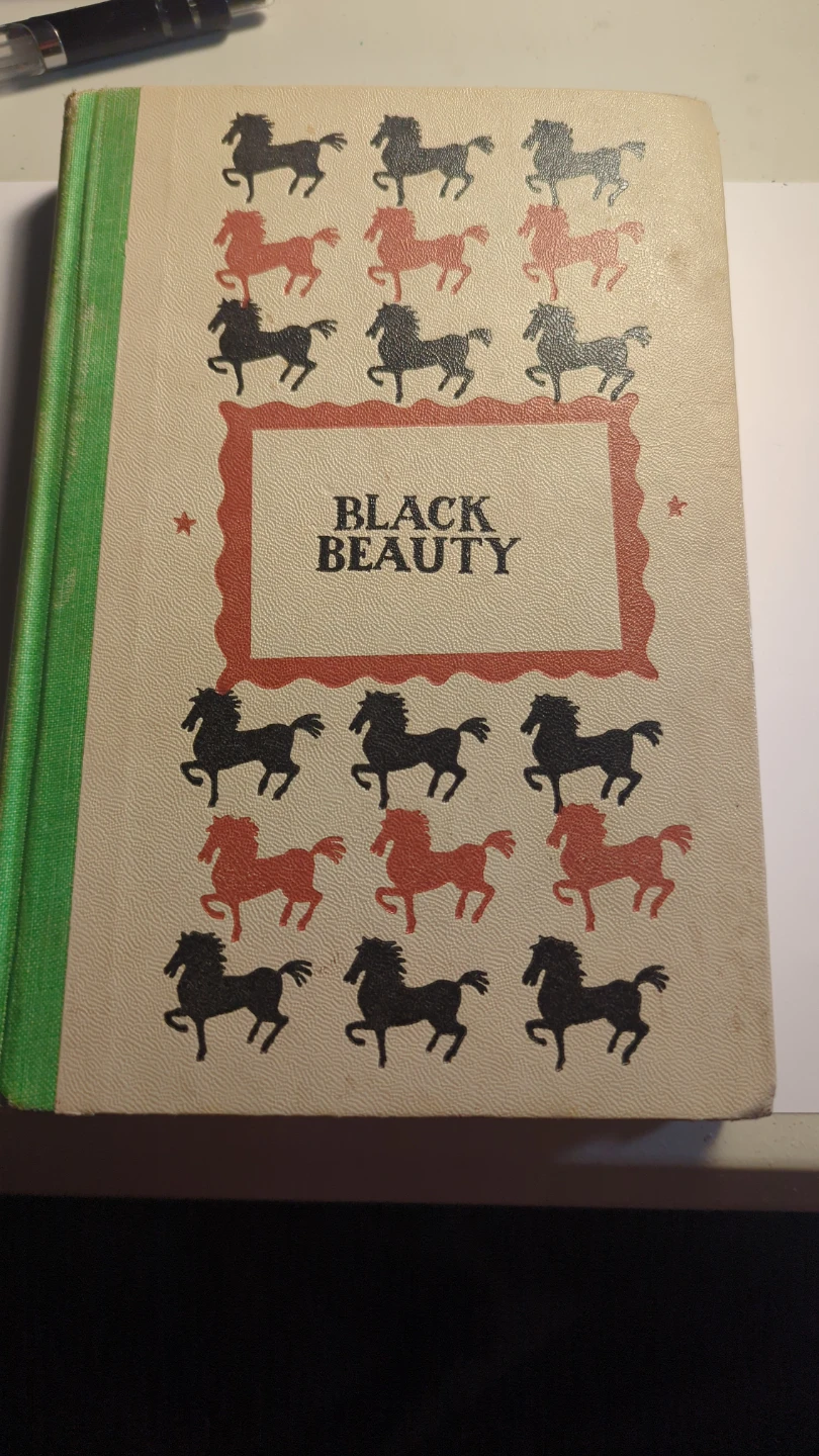 Vintage 1954 Black Beauty Book
