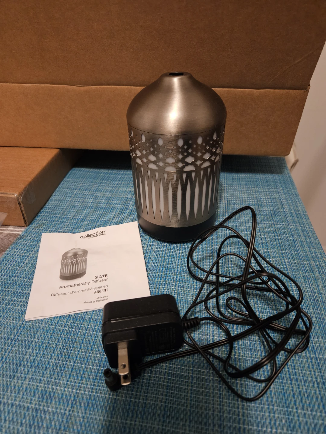Silver Aromatherapy Diffuser with essential oils - photo 5